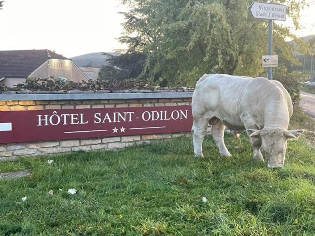 Hotel Saint Odilon Cluny Bagian luar foto